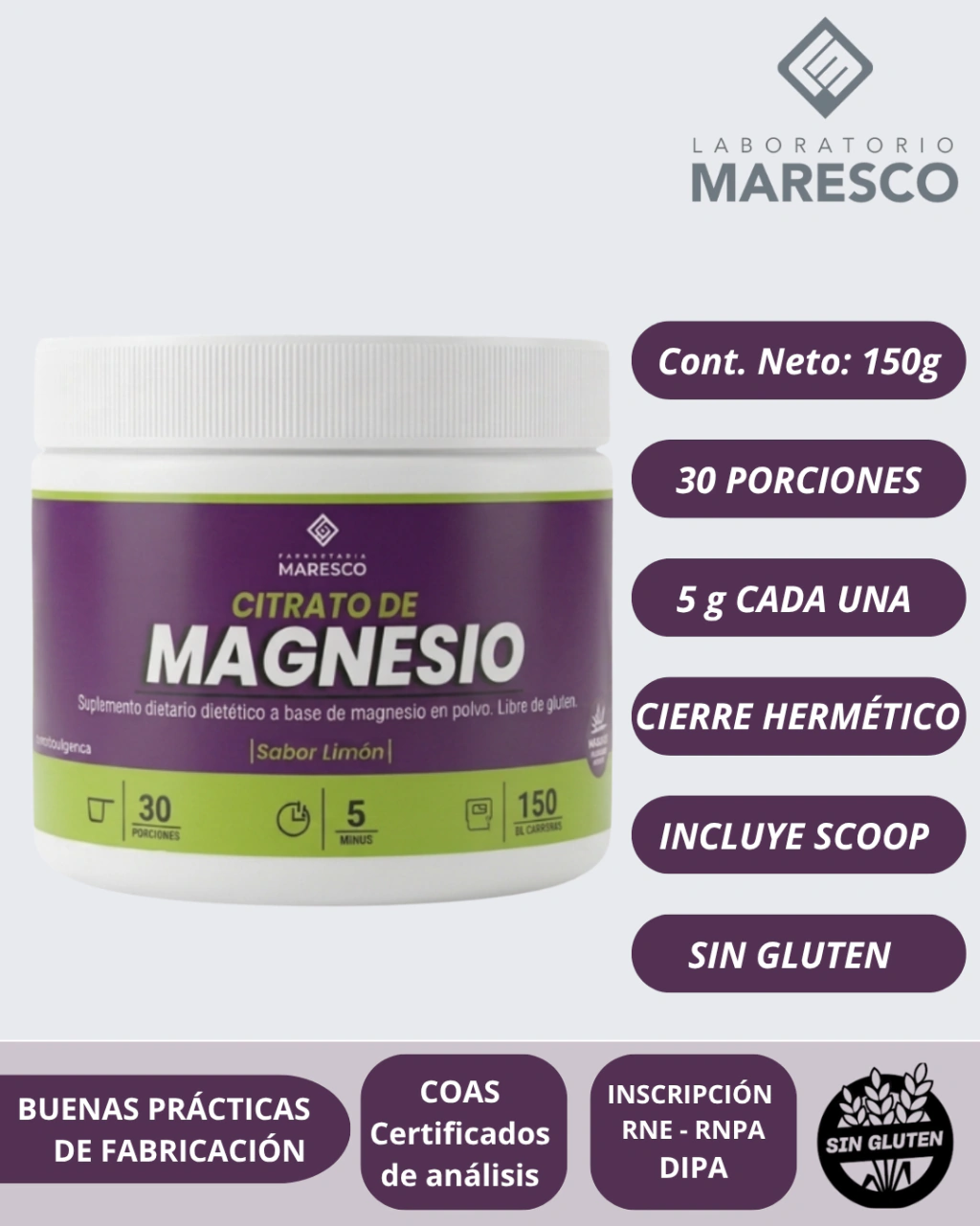 Citrato de magnesio